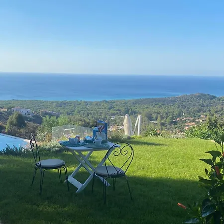 With Private Pool And Sea Panorama