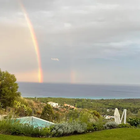 With Private Pool And Sea Panorama Domus De Maria
