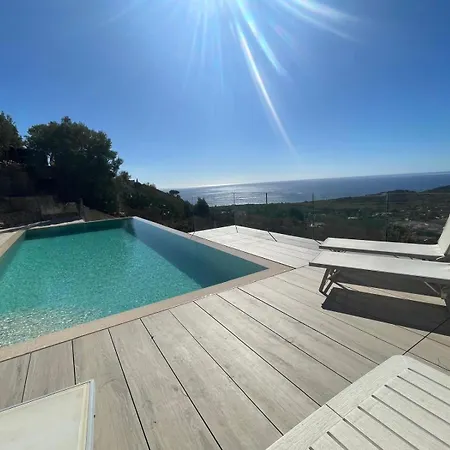Villa With Private Pool, Amazing Sea Panorama And Private Garden *