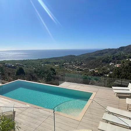 With Private Pool And Sea Panorama