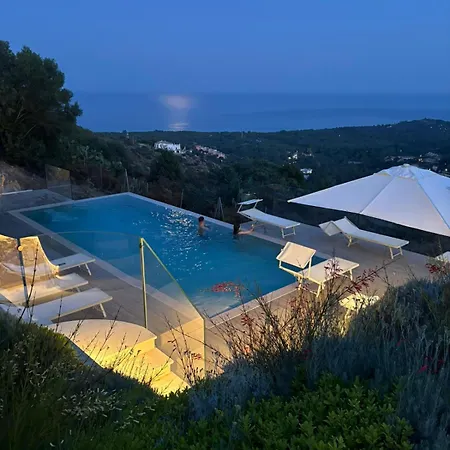 Villa With Private Pool, Amazing Sea Panorama And Private Garden Domus De Maria